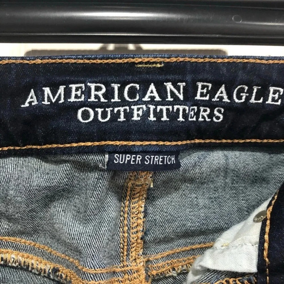 American Eagle Outfitter Size 0 Regular Jeans Skinny Super Stretch - Picture 4 of 7